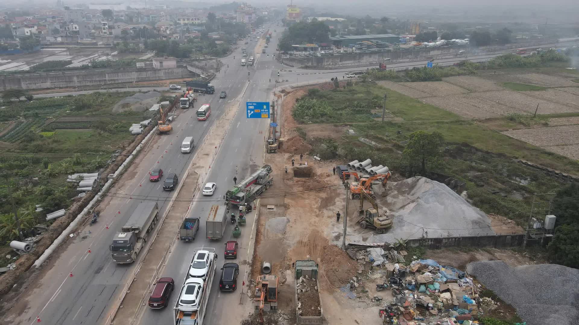 Khẩn trương mở rộng Quốc lộ 2 đoạn dẫn ra cao tốc Nội Bài – Lào Cai- Ảnh 6.