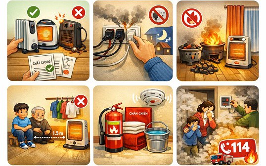 Đảm an toàn PCCC, CNCH mùa hanh khô, Tết Nguyên đán Bính Ngọ và Lễ hội đầu năm 2026- Ảnh 1.