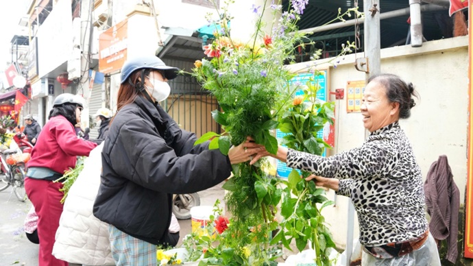 Độc đáo phiên chợ 26 Tết Giang Xá, Hoài Đức- Ảnh 12.