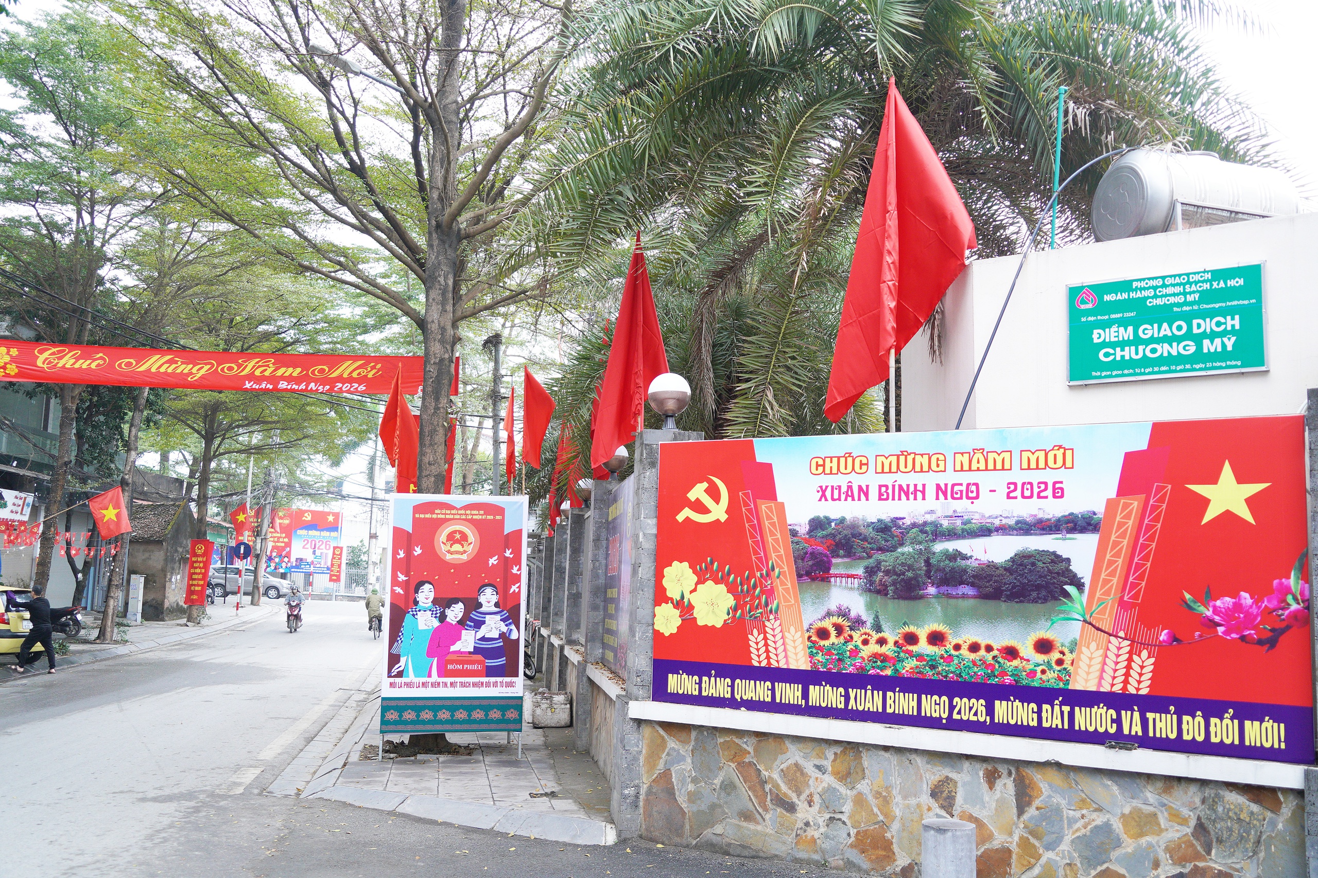 Chương Mỹ rạng rỡ đón chào năm mới - Chào Xuân Bính Ngọ năm 2026- Ảnh 11.