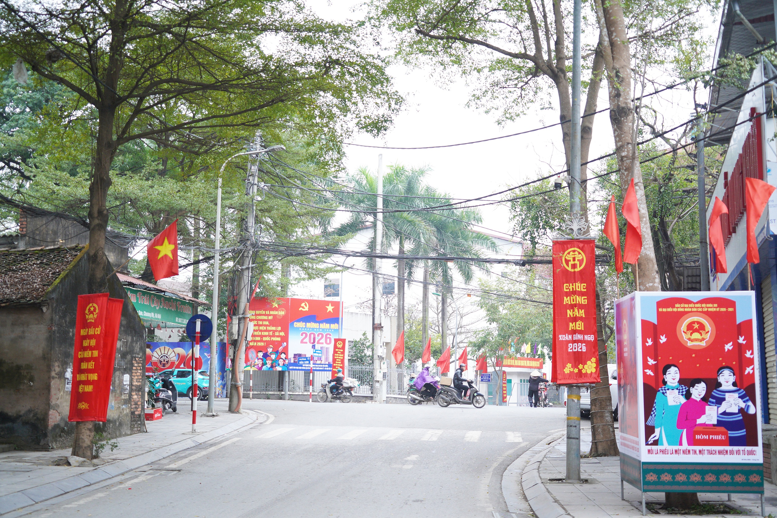 Chương Mỹ rạng rỡ đón chào năm mới - Chào Xuân Bính Ngọ năm 2026- Ảnh 12.