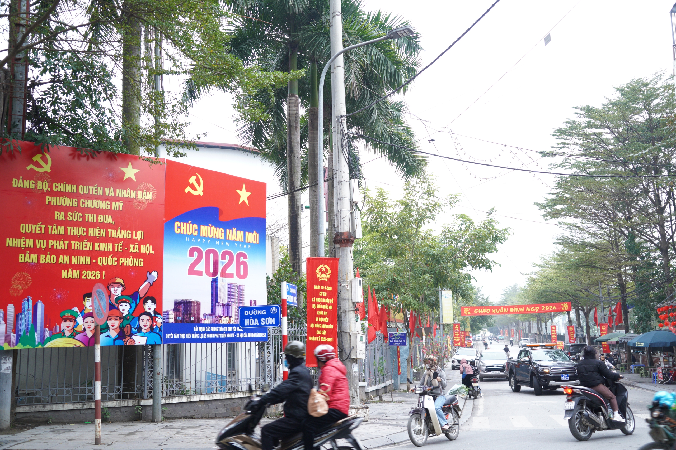 Chương Mỹ rạng rỡ đón chào năm mới - Chào Xuân Bính Ngọ năm 2026- Ảnh 15.