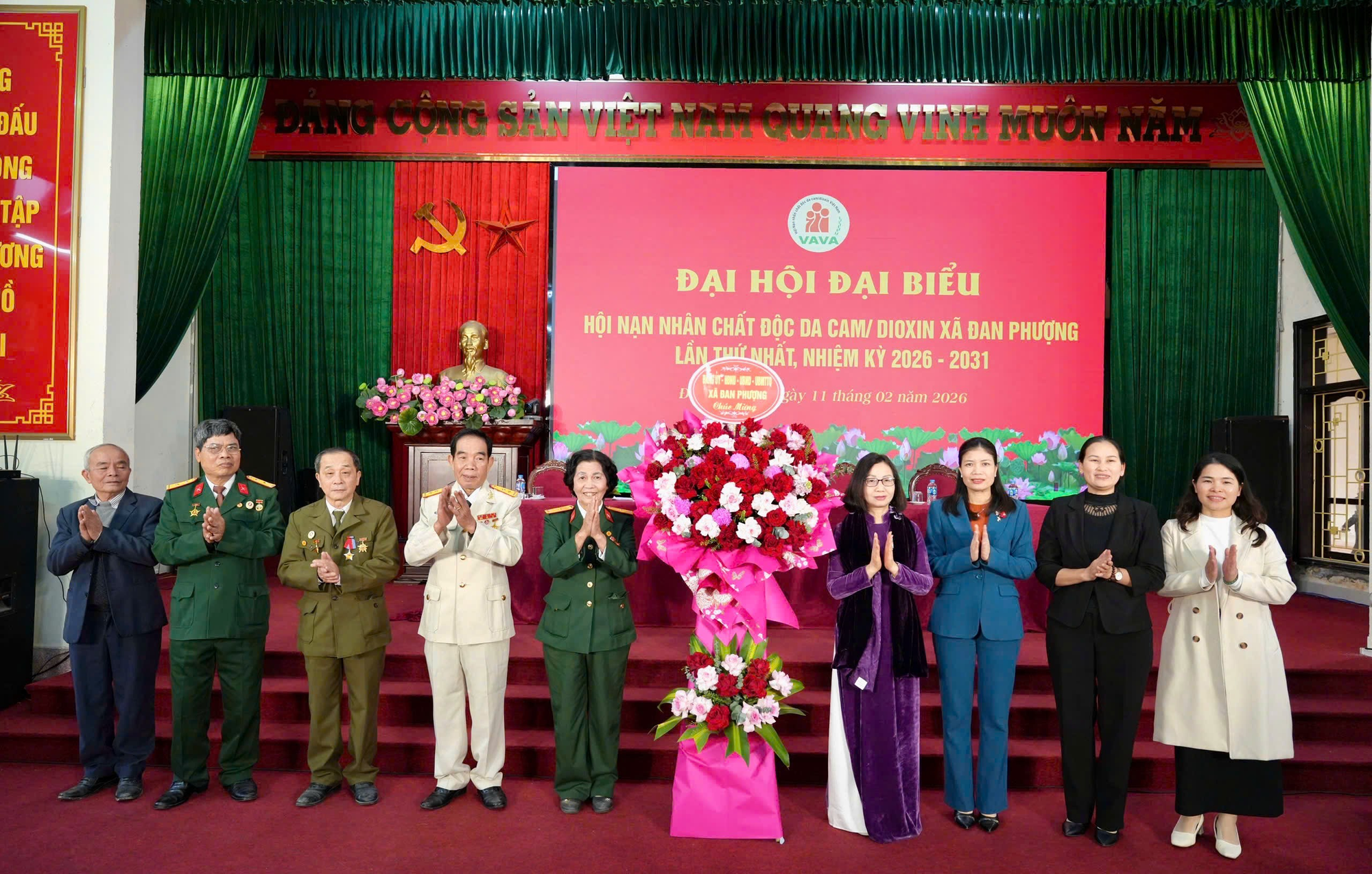 Xã Đan Phượng tổ chức thành công Đại hội đại biểu Hội Nạn nhân chất độc da cam dioxin nhiệm kỳ 2026-2031.- Ảnh 1.