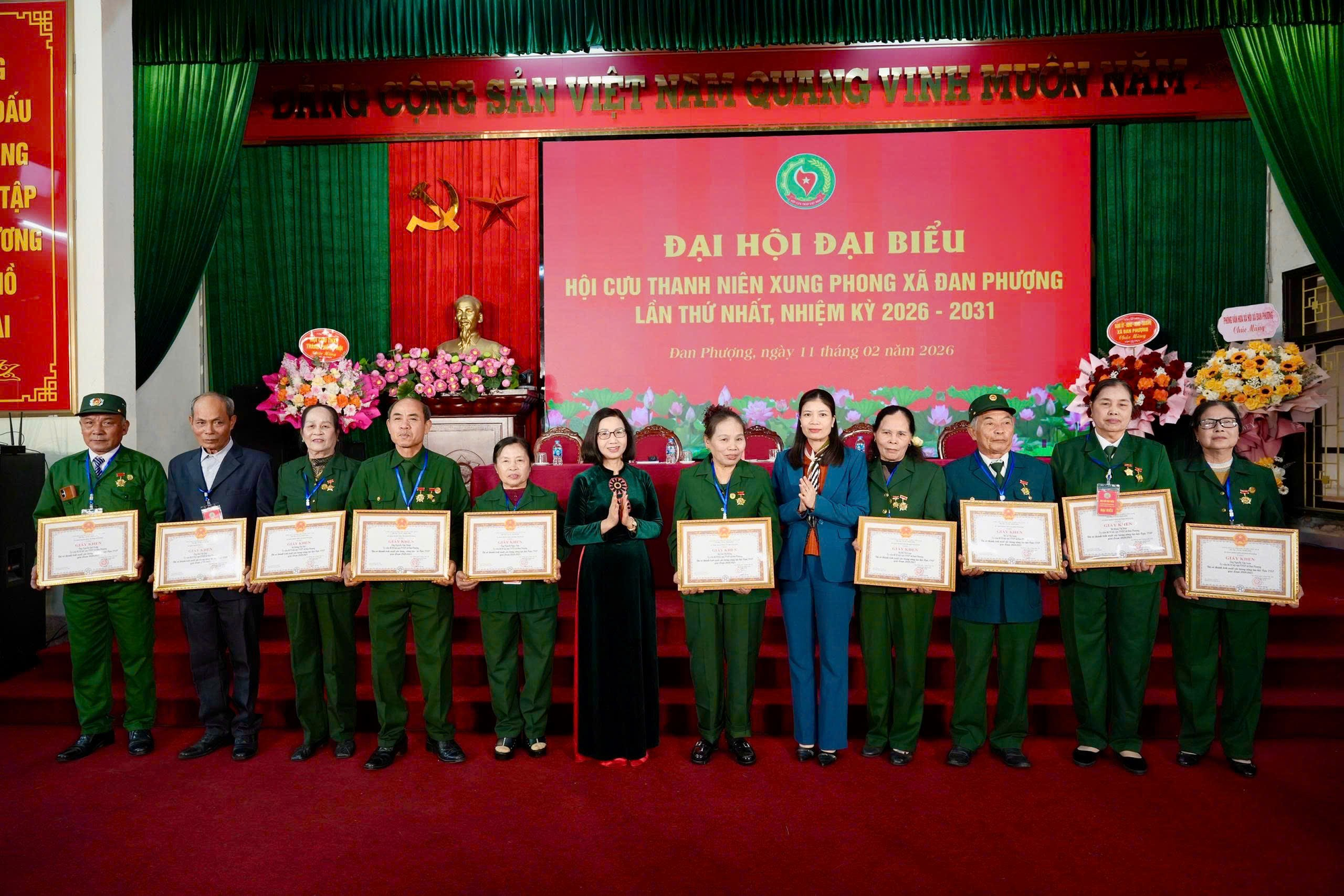 Xã Đan Phượng tổ chức thành công Đại hội đại biểu Hội Nạn nhân chất độc da cam dioxin nhiệm kỳ 2026-2031.- Ảnh 3.