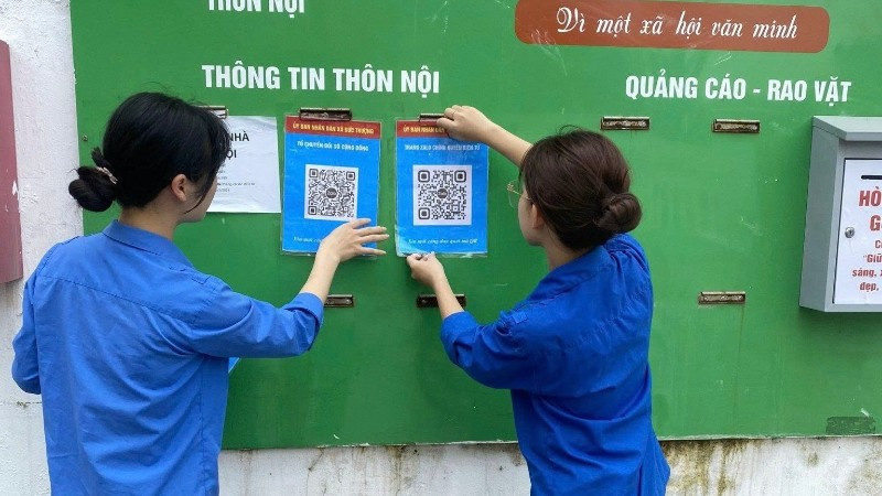 Xuân số trên quê hương Hoài Đức - Công nghệ dệt nên tết đoàn viên- Ảnh 4.