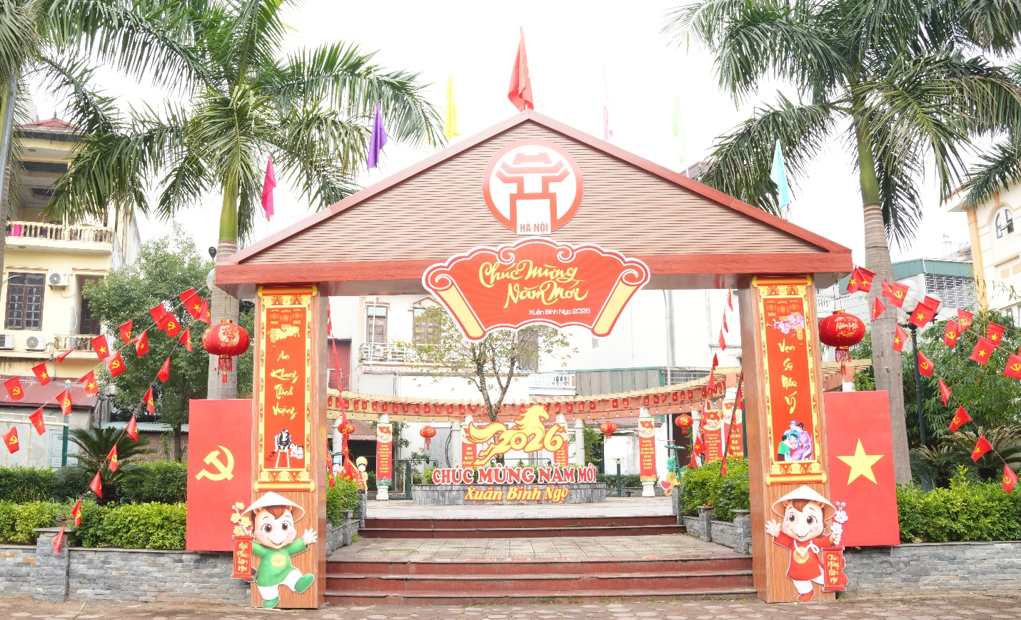 Hoài Đức: rực rỡ sắc xuân, khí thế mới hướng tới nhiệm kỳ 2026-2031- Ảnh 2.