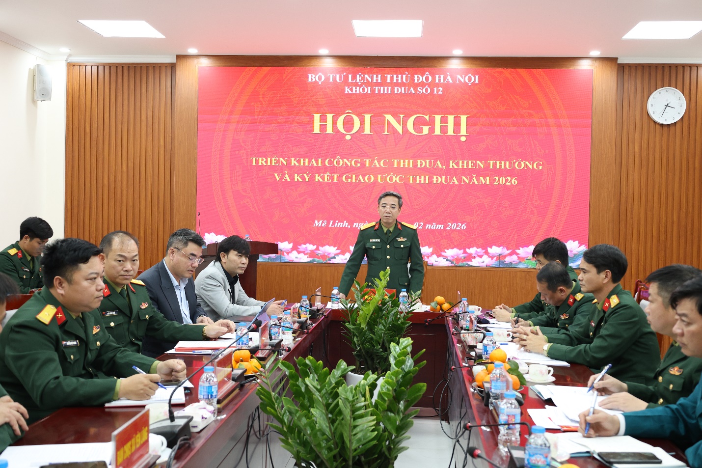 Khối thi đua số 12 Bộ Tư lệnh Thủ đô Hà Nội ký giao ước thi đua- Ảnh 5.