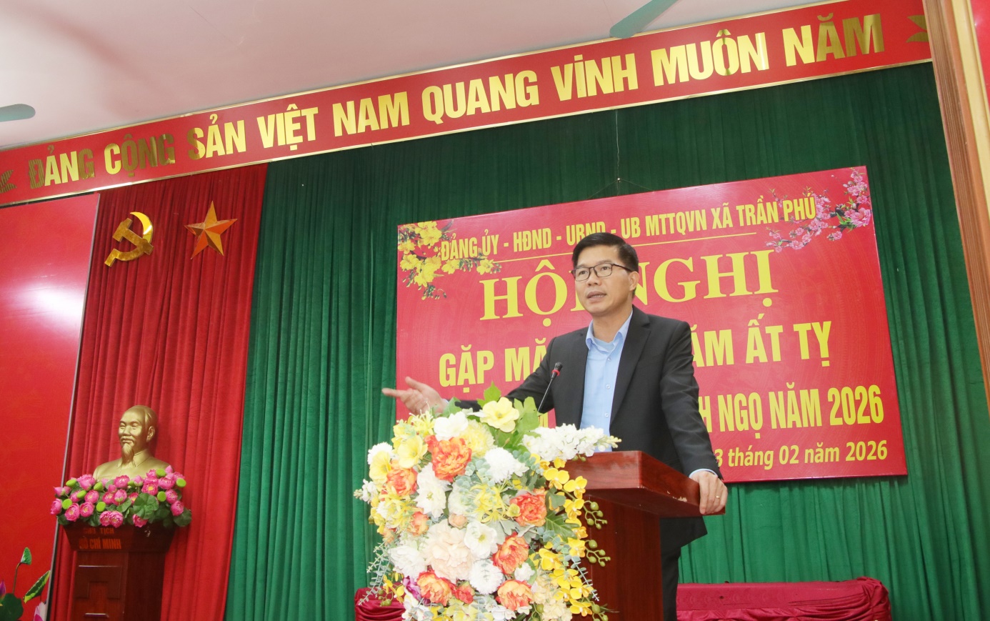 Xã Trần Phú đã tổ chức Hội nghị gặp mặt cuối năm, chào xuân mới 2026- Ảnh 2.