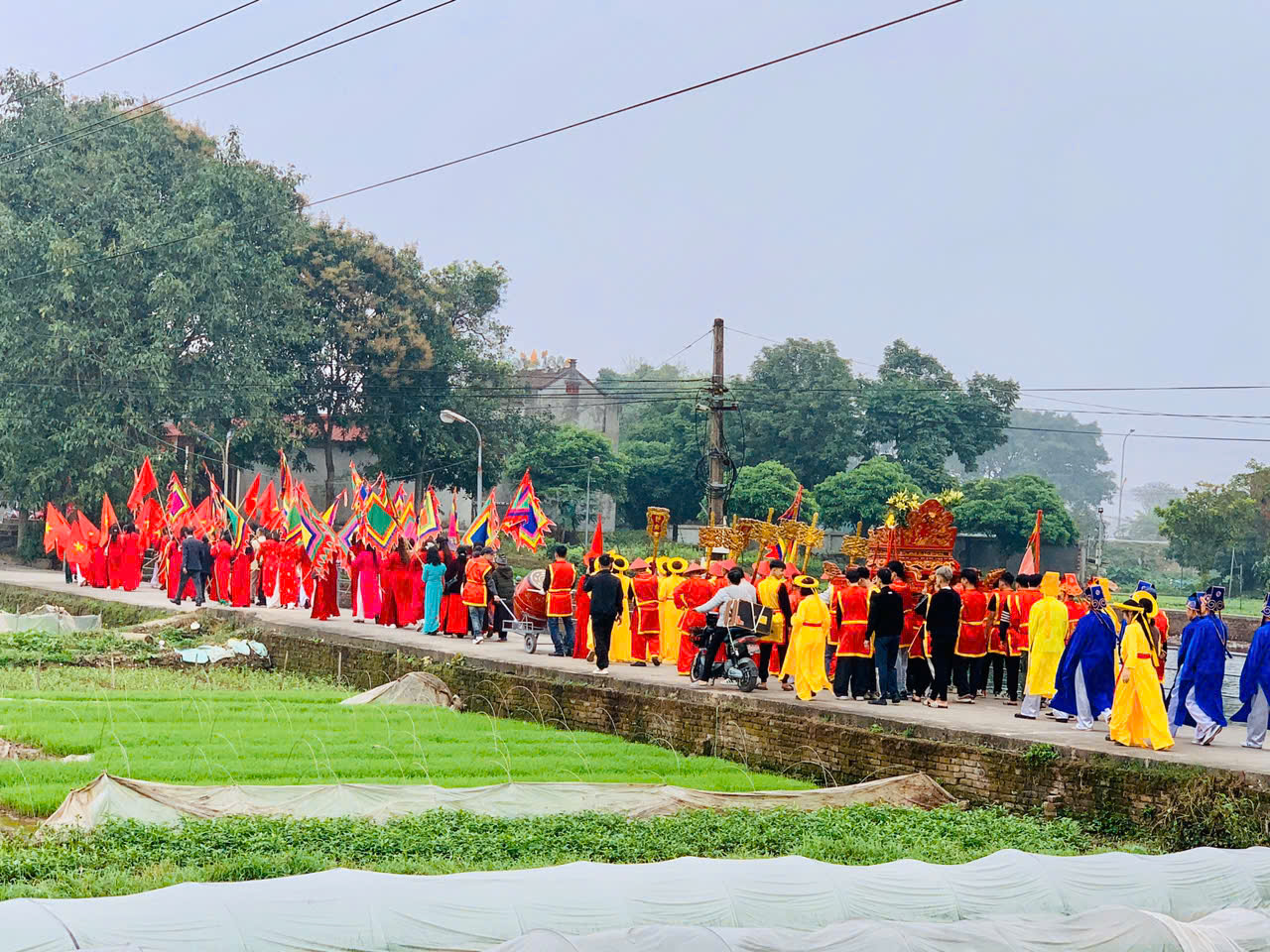 Nét đẹp nghi lễ rước nước tại Chùa Đậu- Ảnh 22.