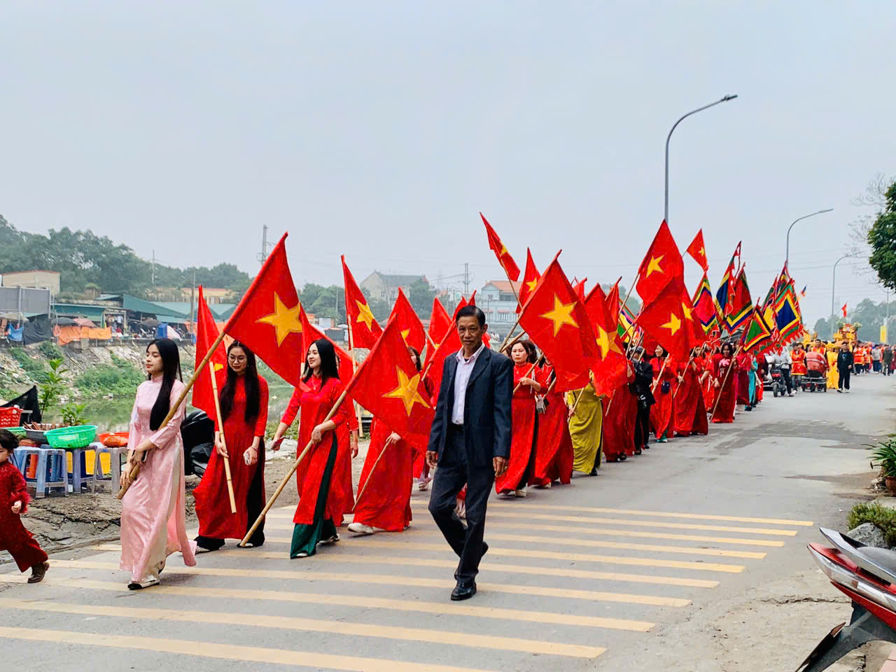 Nét đẹp nghi lễ rước nước tại Chùa Đậu- Ảnh 3.