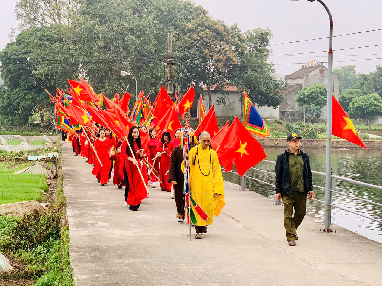 Nét đẹp nghi lễ rước nước tại Chùa Đậu- Ảnh 4.