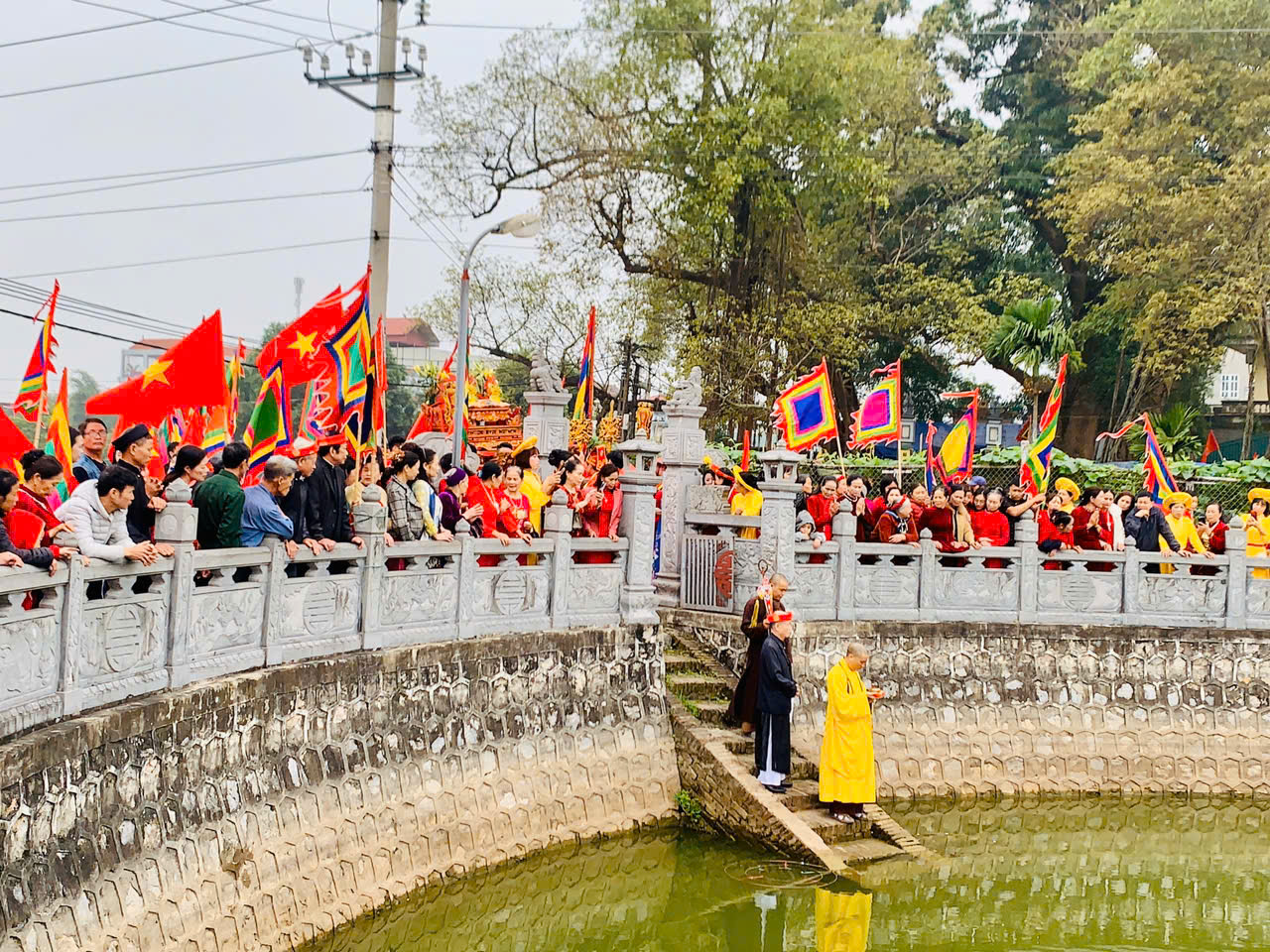 Nét đẹp nghi lễ rước nước tại Chùa Đậu- Ảnh 16.