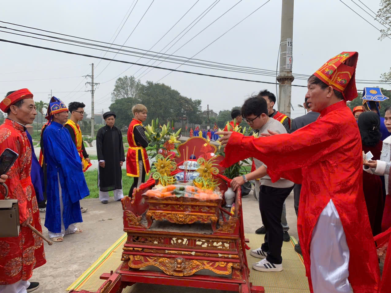 Nét đẹp nghi lễ rước nước tại Chùa Đậu- Ảnh 21.