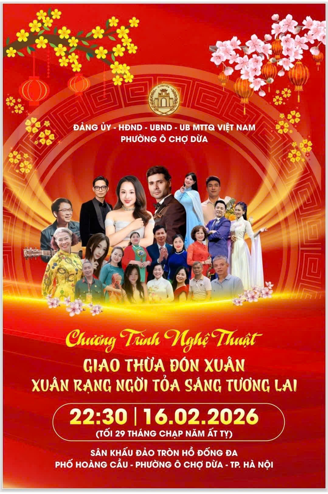 "Giao thừa đón xuân - Xuân rạng ngời tỏa sáng tương lai"- Ảnh 2.