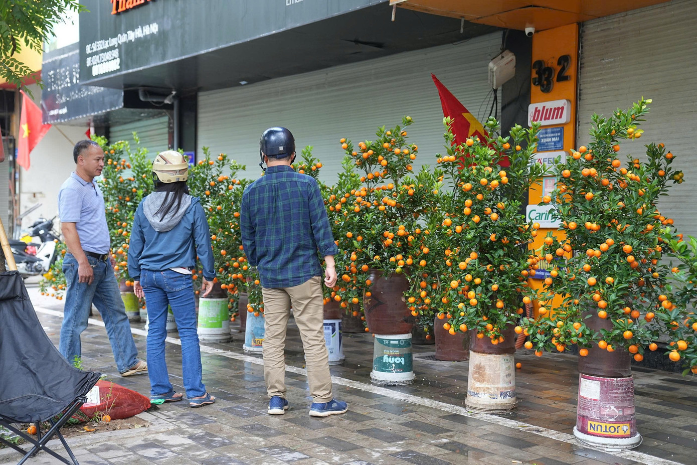 Hà Nội: Đảm bảo văn minh đô thị các điểm bán hoa Tết- Ảnh 9.
