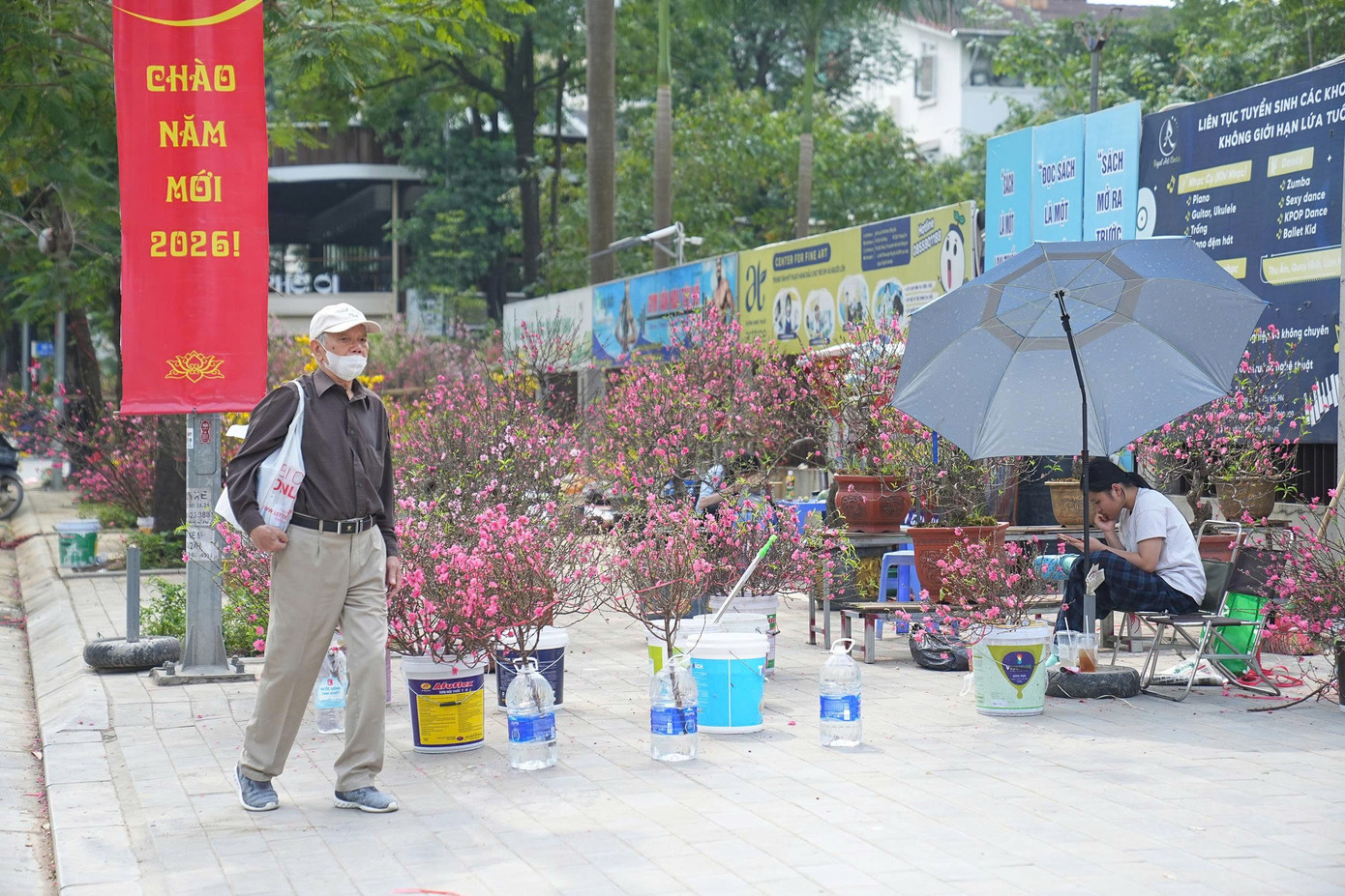 Hà Nội: Đảm bảo văn minh đô thị các điểm bán hoa Tết- Ảnh 14.