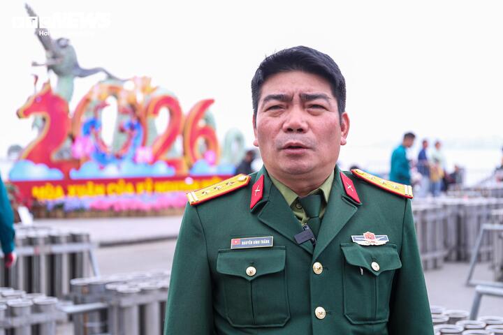 Toàn cảnh trận địa pháo hoa ở Hà Nội chào mừng năm mới Bính Ngọ 2026- Ảnh 9.