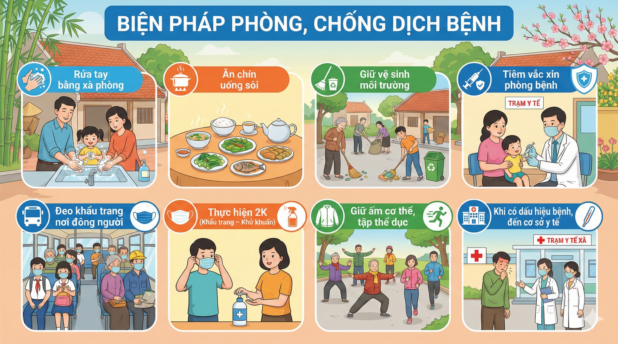 Phòng, chống dịch bệnh trong dịp tết Nguyên đán và mùa lễ hội 2026
- Ảnh 1.