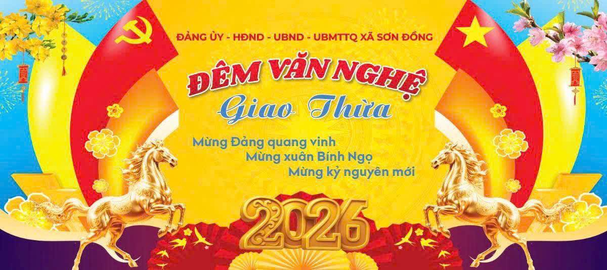 Sơn Đồng tổ chức chương trình văn nghệ đêm Giao thừa trước khi bắn pháo hoa- Ảnh 1.