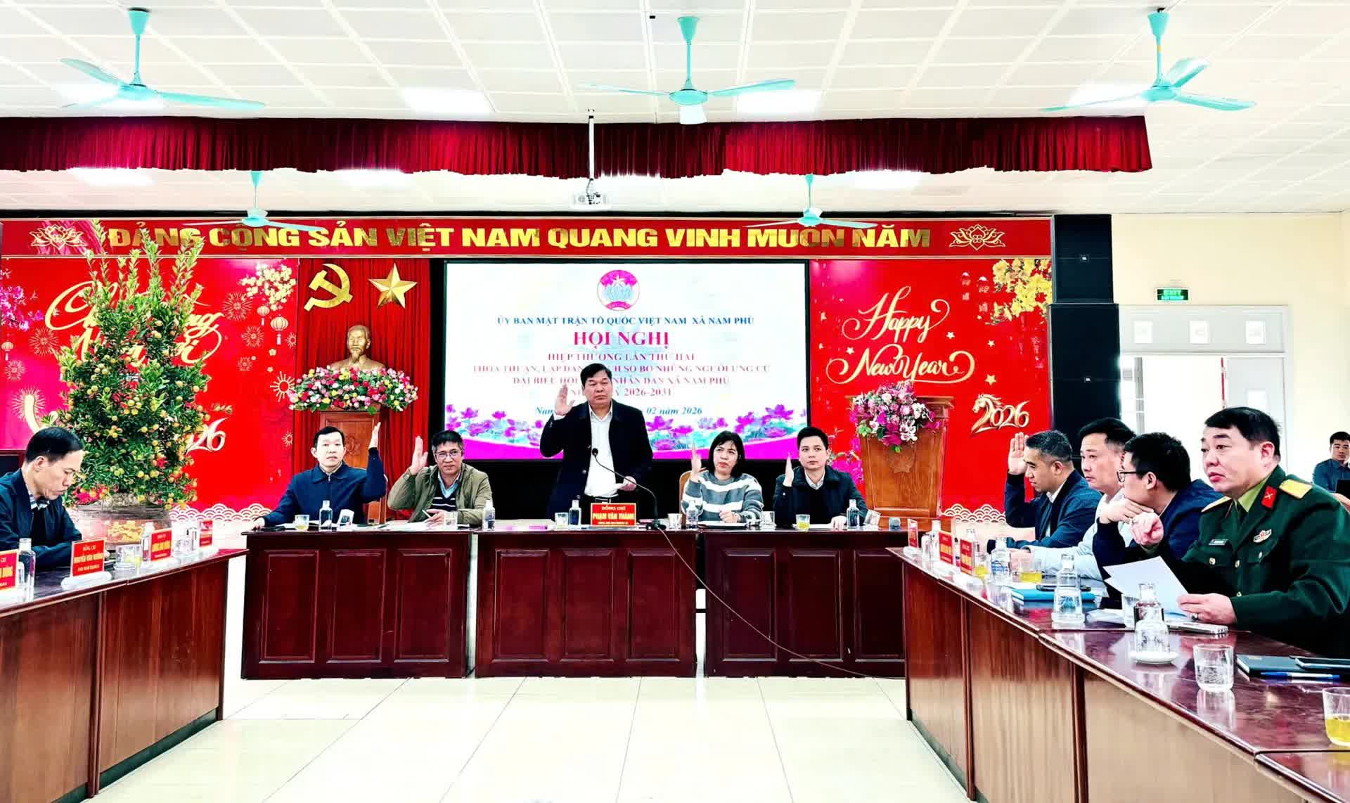 Nam Phù thống nhất danh sách 51 người ứng cử HĐND xã nhiệm kỳ 2026-2031- Ảnh 4.