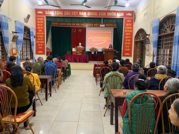 HỘI NGHỊ ĐẠI BIỂU NHÂN DÂN BÀN VIỆC XÂY DỰNG ĐỜI SỐNG VĂN HÓA Ở CƠ SỞ NĂM 2026 THÔN VĂN QUÁN- Ảnh 1.