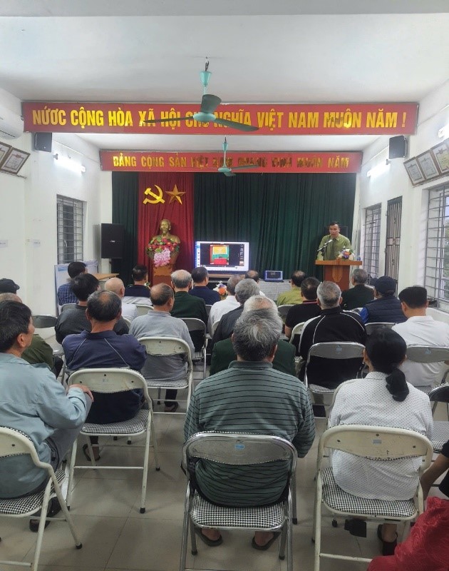 Phát huy vai trò của Hội Cựu chiến binh phường Long Biên trong truyên truyền Đại hội Đảng lần thứ XIV- Ảnh 7.