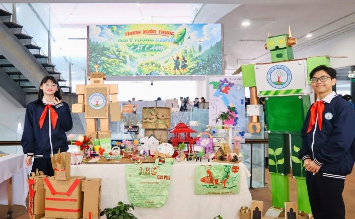 Trường THCS Thanh Xuân Trung đạt Giải Nhì - Giải thưởng Trường học Sinh thái ASEAN Việt Nam năm 2025- Ảnh 4.