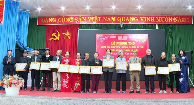 Hoài Đức tổ chức lễ mừng thọ, chúc thọ Người cao tuổi nhân dịp Tết nguyên đán Bính Ngọ 2026- Ảnh 16.