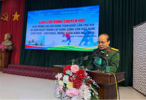 MỸ ĐỨC: SÔI NỔI GIẢI BÓNG CHUYỀN HƠI CỰU CHIẾN BINH CHÀO XUÂN MỚI 2026- Ảnh 2.