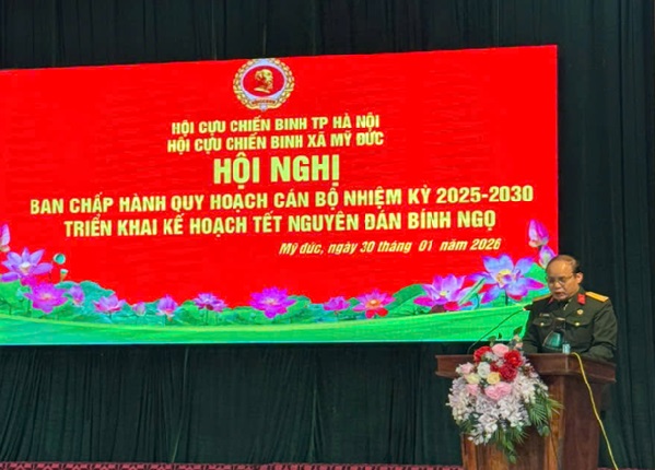 Hội Cựu chiến binh xã Mỹ Đức triển khai công tác quy hoạch cán bộ và nhiệm vụ phục vụ Tết Nguyên đán năm 2026- Ảnh 3.