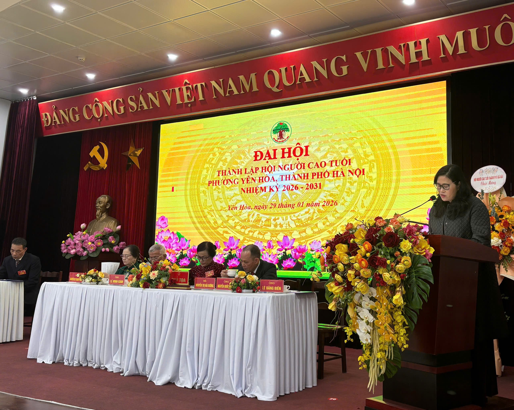 Đại hội thành lập Hội Người cao tuổi phường Yên Hòa nhiệm kỳ 2026 - 2031 diễn ra thành công, tốt đẹp!- Ảnh 5.