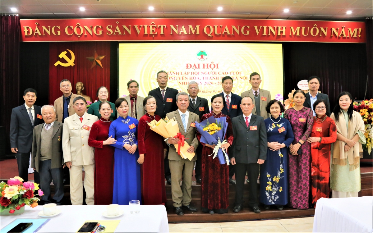 Ban Chấp hành Hội NCT phường Yên Hòa ra mắt Đại hội