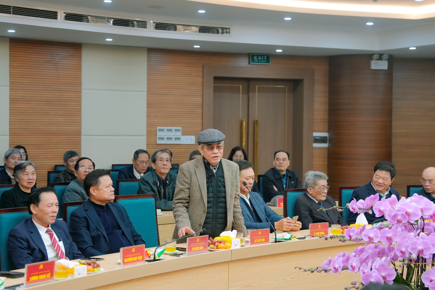 Gặp mặt nguyên lãnh đạo huyện Gia Lâm các thời kỳ nhân dịp Tết Nguyên đán Bính Ngọ 2026- Ảnh 3.