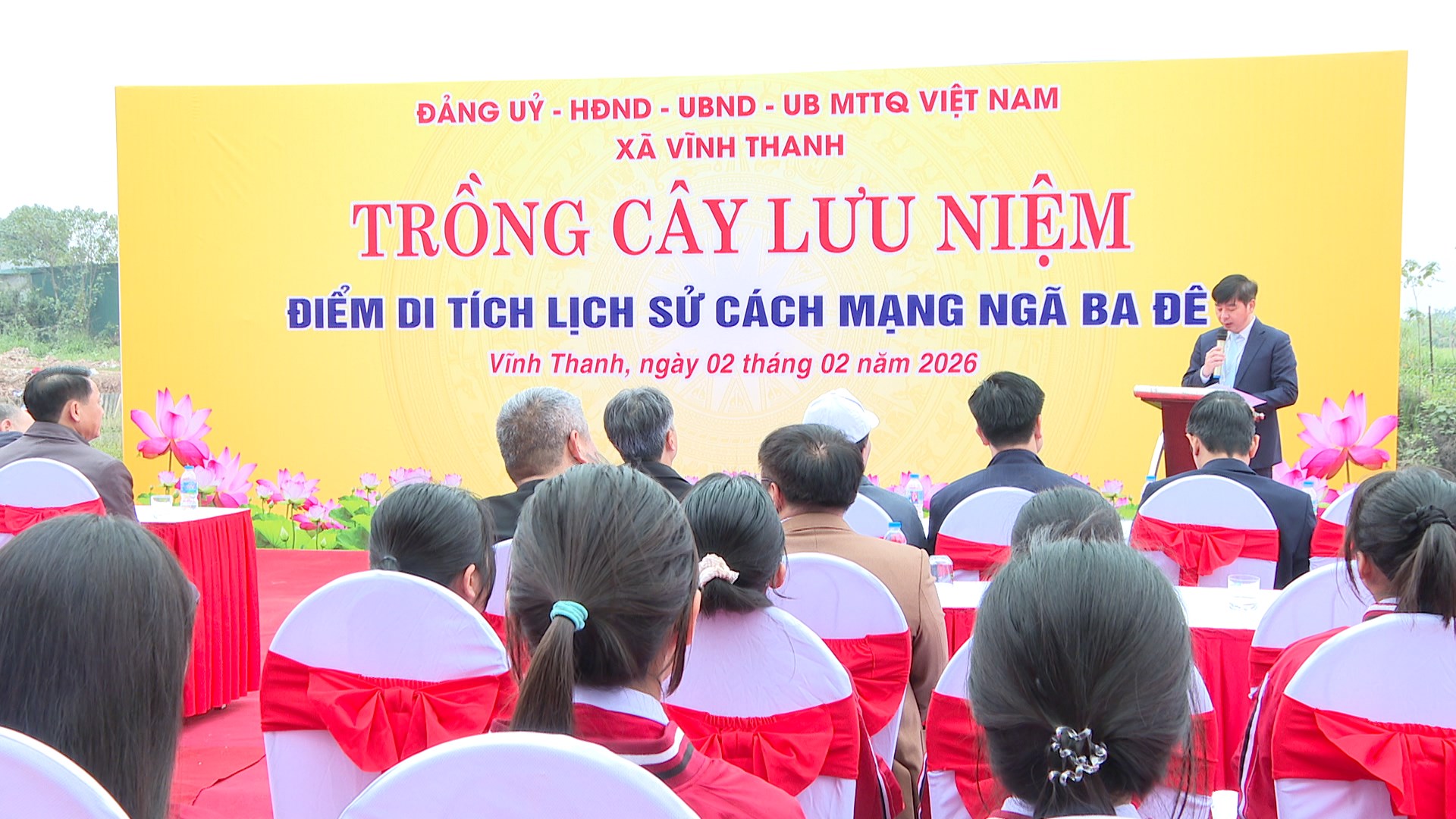 XÃ VĨNH THANH LONG TRỌNG TRỒNG CÂY LƯU NIỆM TẠI ĐIỂM DI TÍCH LỊCH SỬ CÁCH MẠNG NGÃ BA ĐÊ- Ảnh 4.