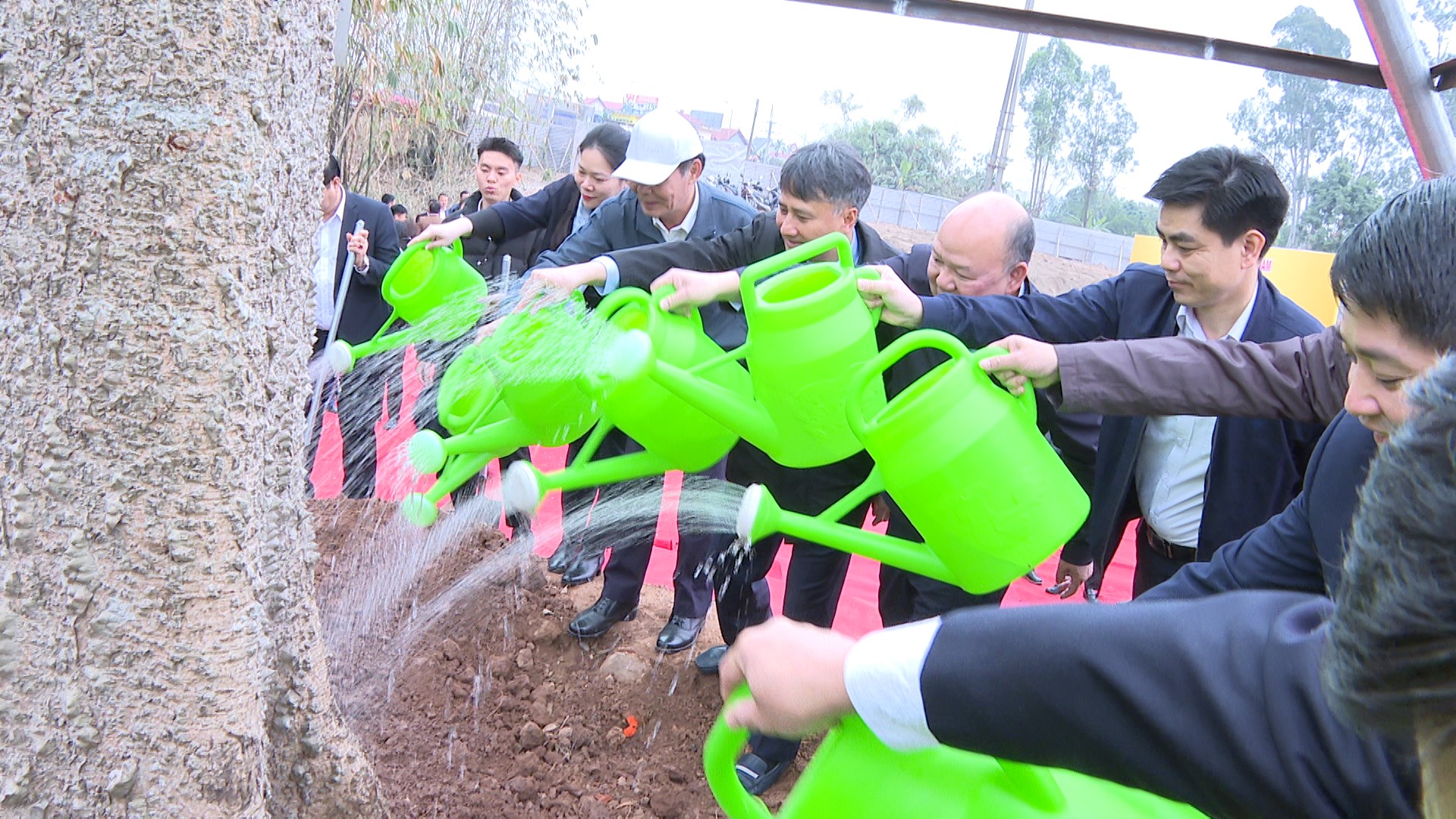 XÃ VĨNH THANH LONG TRỌNG TRỒNG CÂY LƯU NIỆM TẠI ĐIỂM DI TÍCH LỊCH SỬ CÁCH MẠNG NGÃ BA ĐÊ- Ảnh 7.