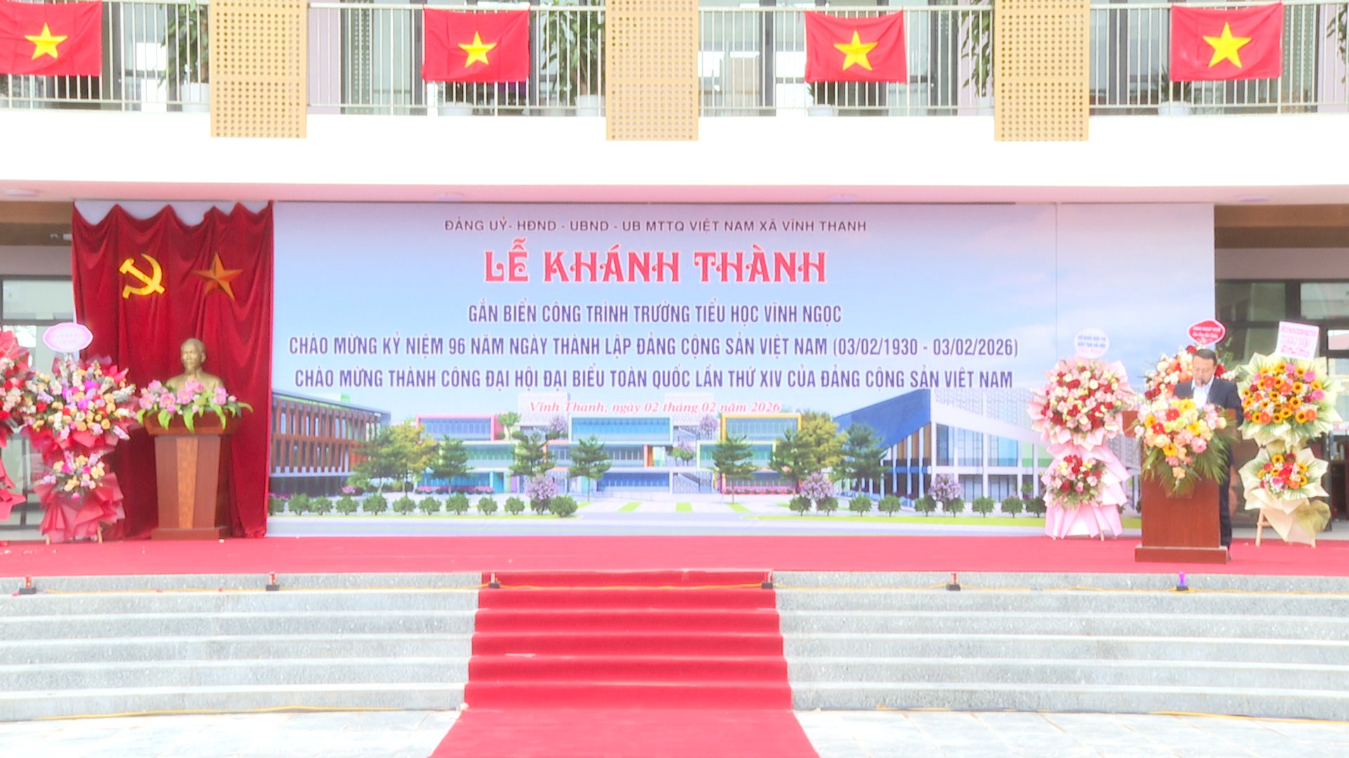 VĨNH THANH KHÁNH THÀNH, GẮN BIỂN CÔNG TRÌNH TRƯỜNG TIỂU HỌC VĨNH NGỌC – CÔNG TRÌNH CHÀO MỪNG THÀNH CÔNG ĐẠI HỘI ĐẠI BIỂU TOÀN QUỐC LẦN THỨ XIV CỦA ĐẢNG- Ảnh 6.