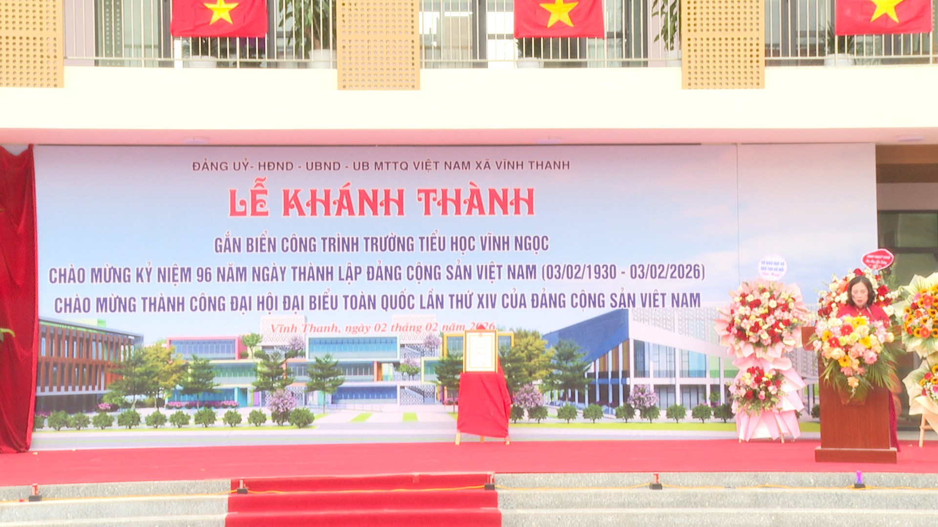 VĨNH THANH KHÁNH THÀNH, GẮN BIỂN CÔNG TRÌNH TRƯỜNG TIỂU HỌC VĨNH NGỌC – CÔNG TRÌNH CHÀO MỪNG THÀNH CÔNG ĐẠI HỘI ĐẠI BIỂU TOÀN QUỐC LẦN THỨ XIV CỦA ĐẢNG- Ảnh 8.