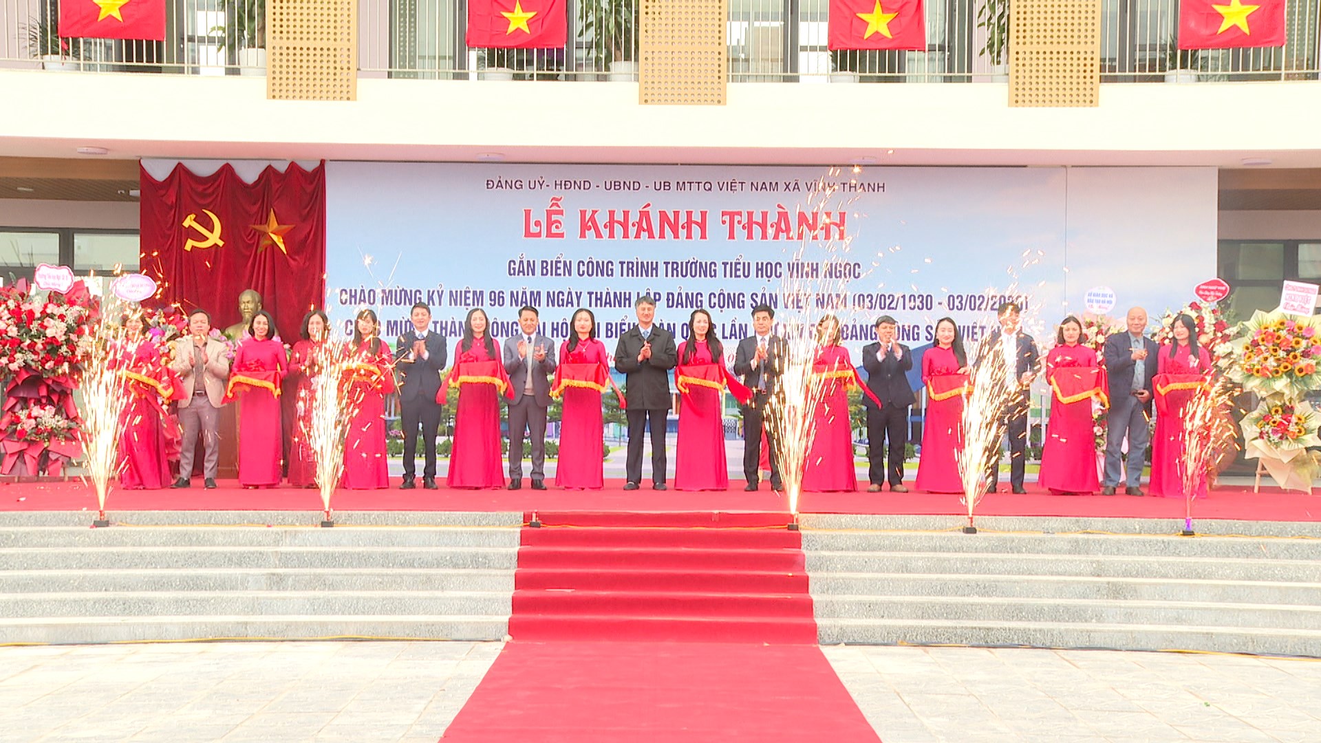 VĨNH THANH KHÁNH THÀNH, GẮN BIỂN CÔNG TRÌNH TRƯỜNG TIỂU HỌC VĨNH NGỌC – CÔNG TRÌNH CHÀO MỪNG THÀNH CÔNG ĐẠI HỘI ĐẠI BIỂU TOÀN QUỐC LẦN THỨ XIV CỦA ĐẢNG- Ảnh 11.