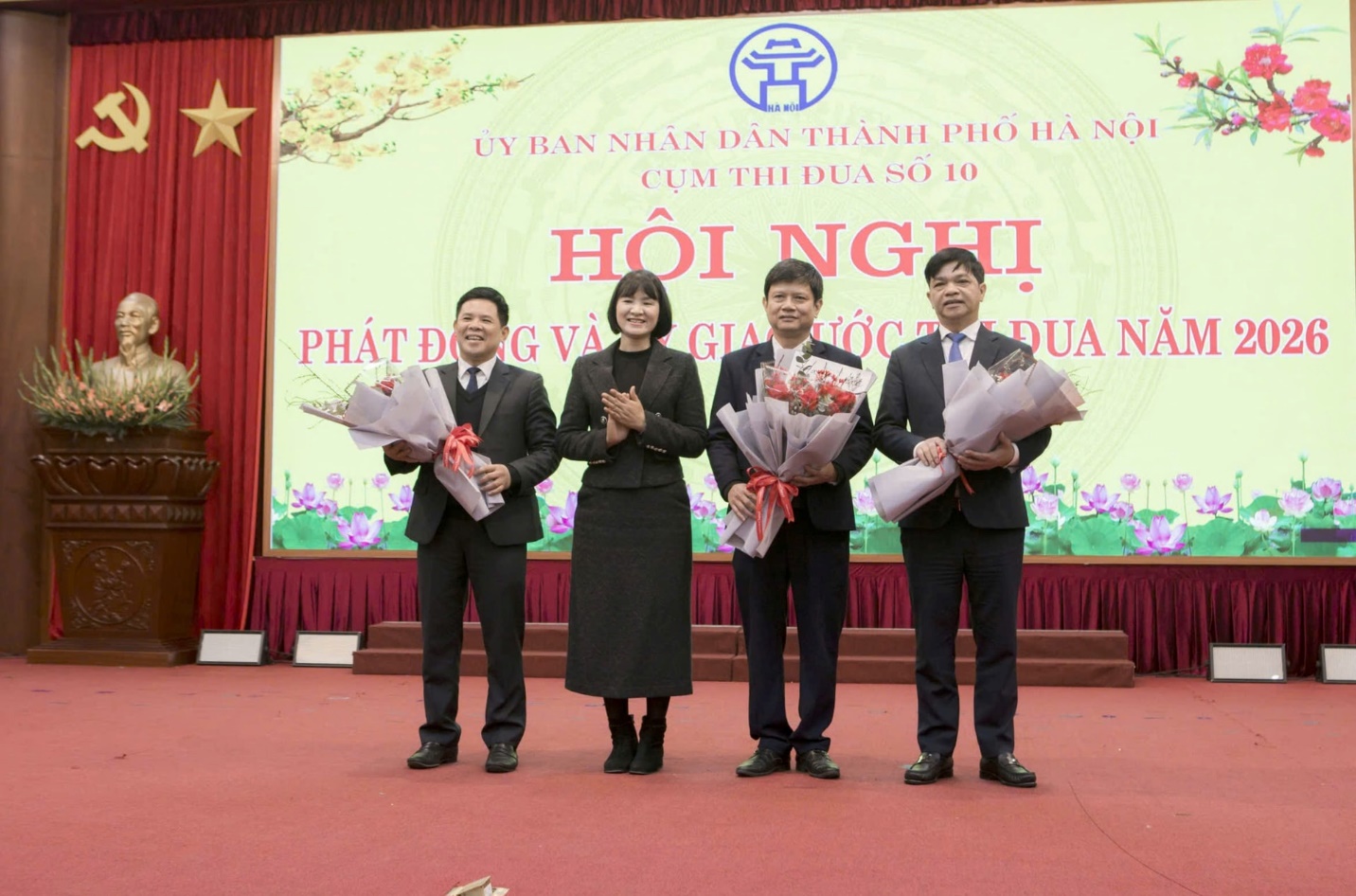 Xã Hoài Đức làm Cụm trưởng Cụm thi đua số 10 năm 2026- Ảnh 2.