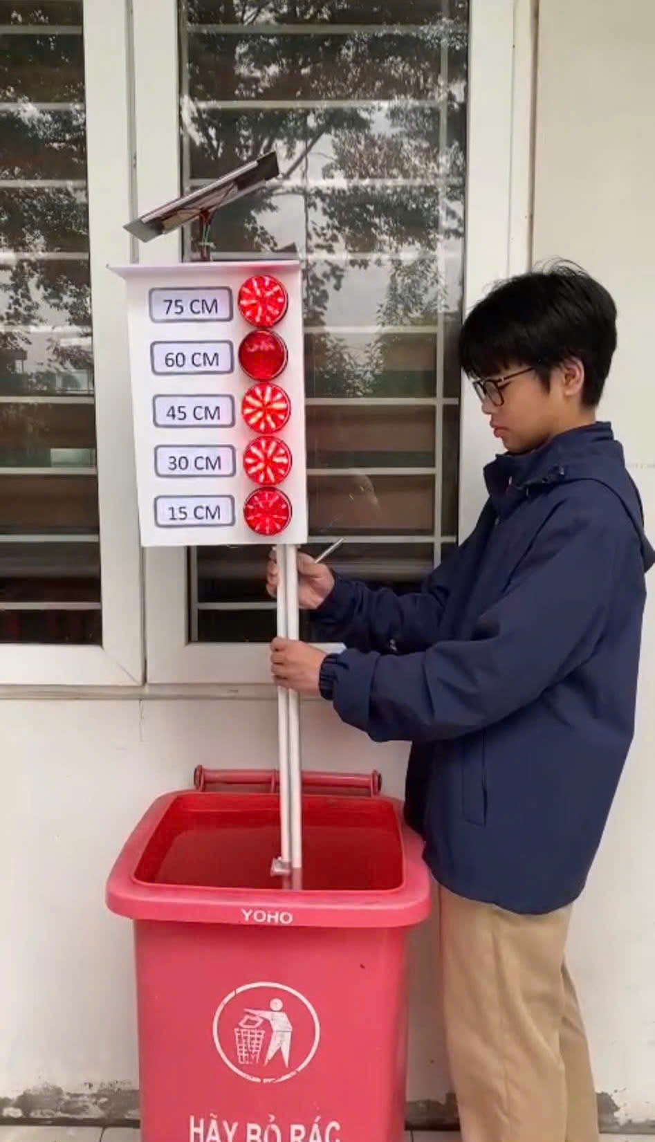 Thầy trò trường THCS Di Trạch đạt giải tại Cuộc thi Nghiên cứu Khoa học Kỹ thuật cấp Thành phố- Ảnh 2.