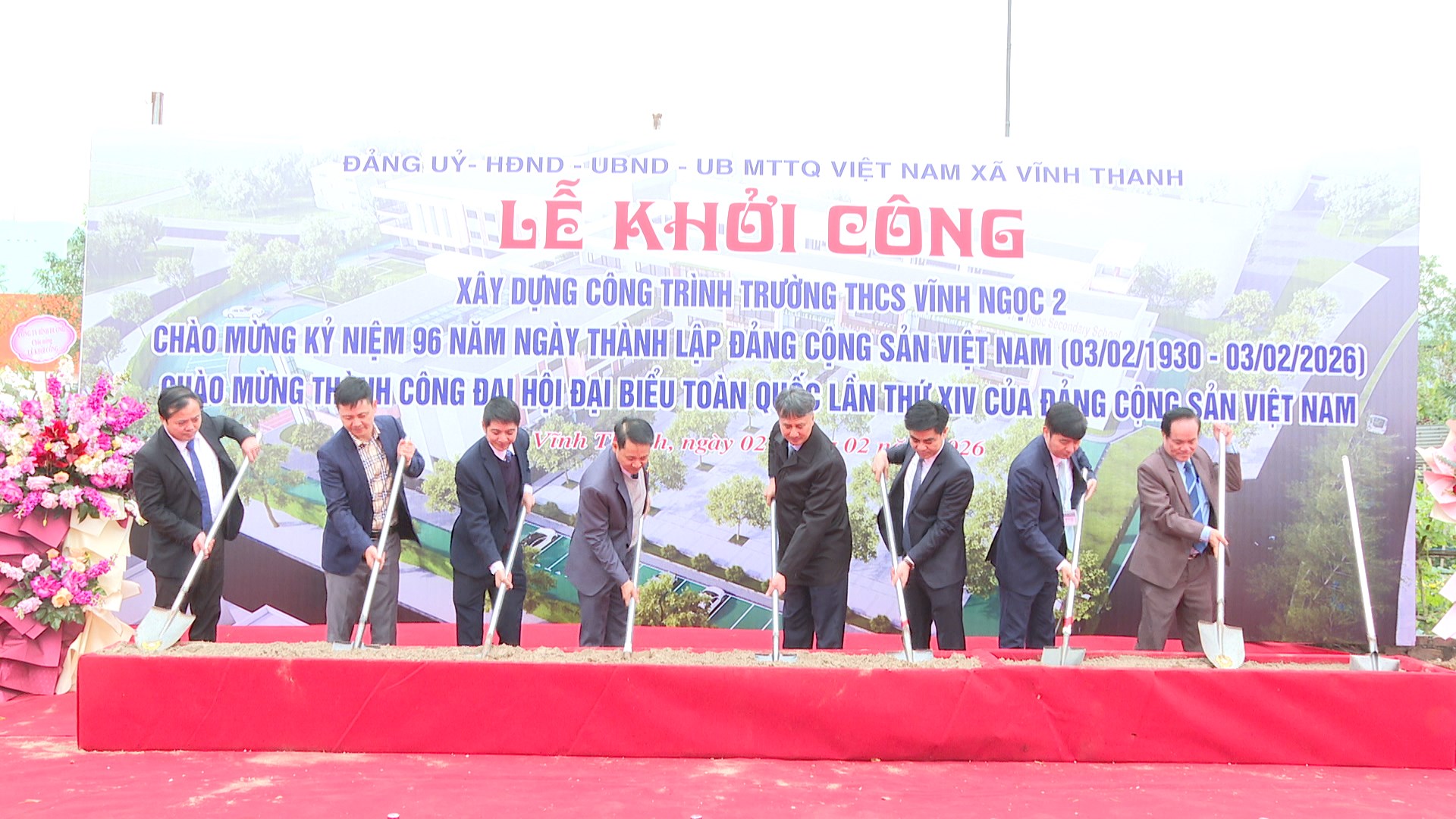 VĨNH THANH KHỞI CÔNG DỰ ÁN XÂY DỰNG TRƯỜNG THCS VĨNH NGỌC 2 TẠO ĐỘNG LỰC PHÁT TRIỂN GIÁO DỤC TRÊN ĐỊA BÀN- Ảnh 3.