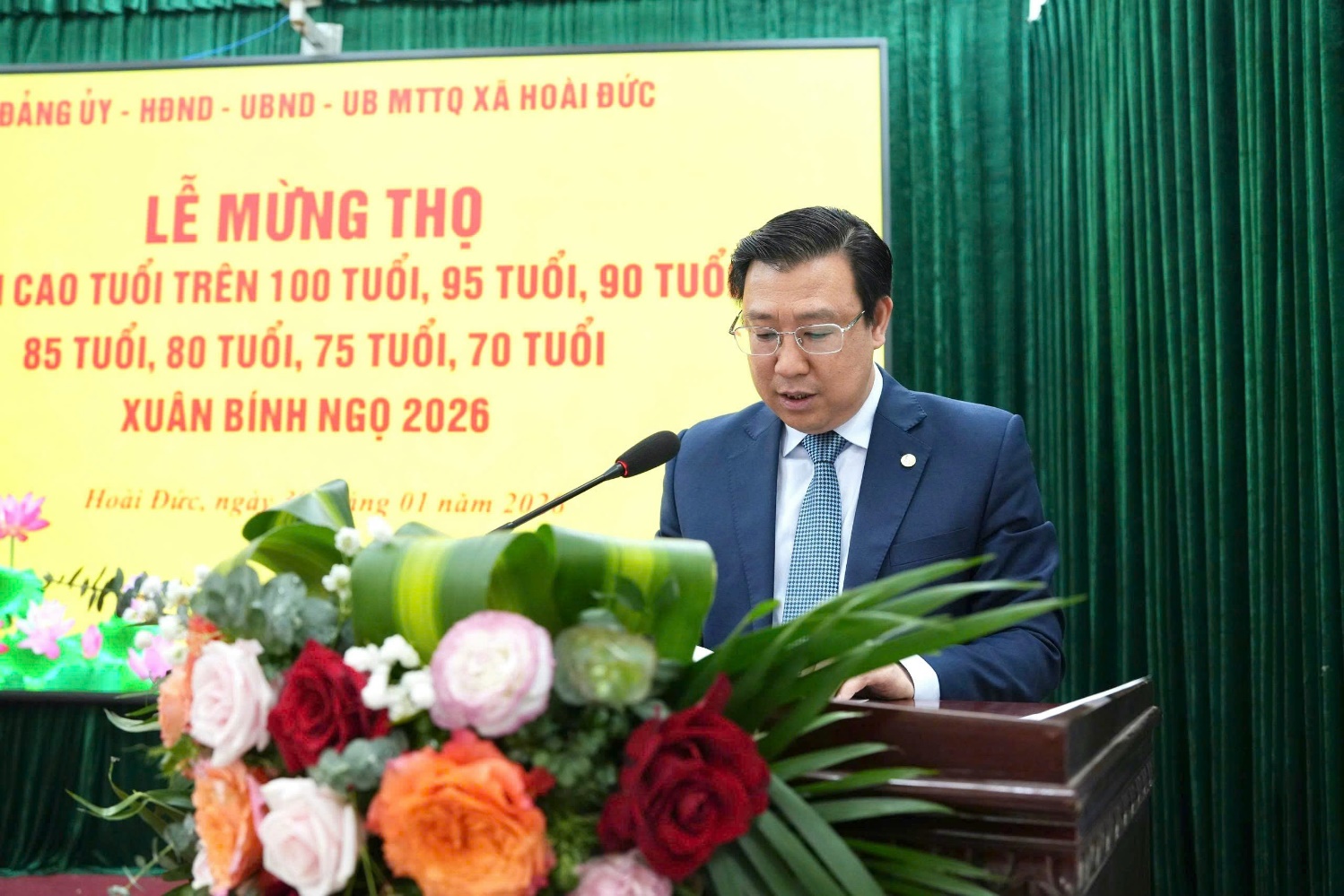 Hoài Đức tổ chức lễ mừng thọ, chúc thọ Người cao tuổi nhân dịp Tết nguyên đán Bính Ngọ 2026- Ảnh 5.