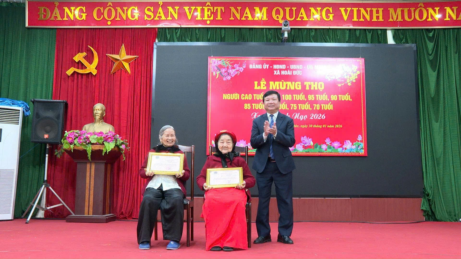 Hoài Đức tổ chức lễ mừng thọ, chúc thọ Người cao tuổi nhân dịp Tết nguyên đán Bính Ngọ 2026- Ảnh 15.