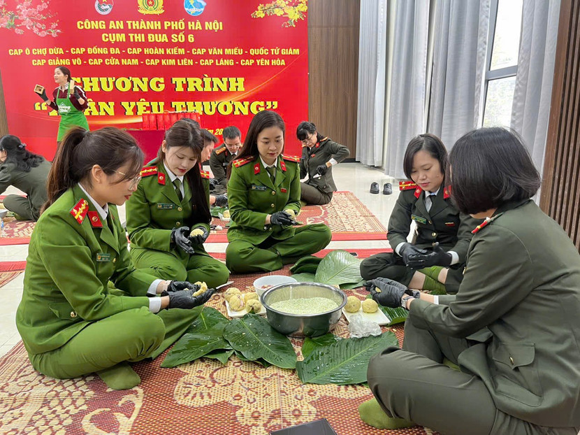 "Gói trọn" cả tình quân dân trong từng chiếc bánh chưng gửi tặng người khó khăn- Ảnh 9.