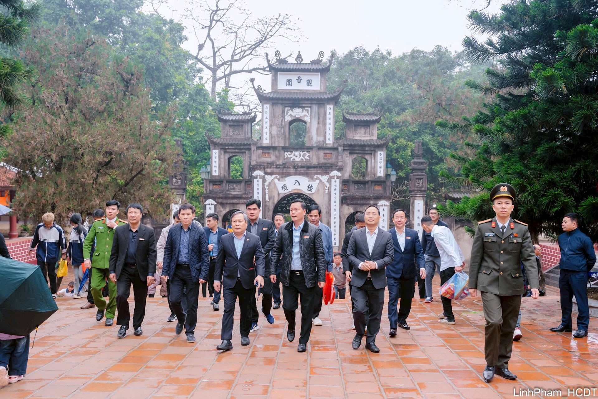 Chủ tịch UBND TP Hà Nội Vũ Đại Thắng kiểm tra công tác tổ chức lễ hội chùa Hương- Ảnh 6.