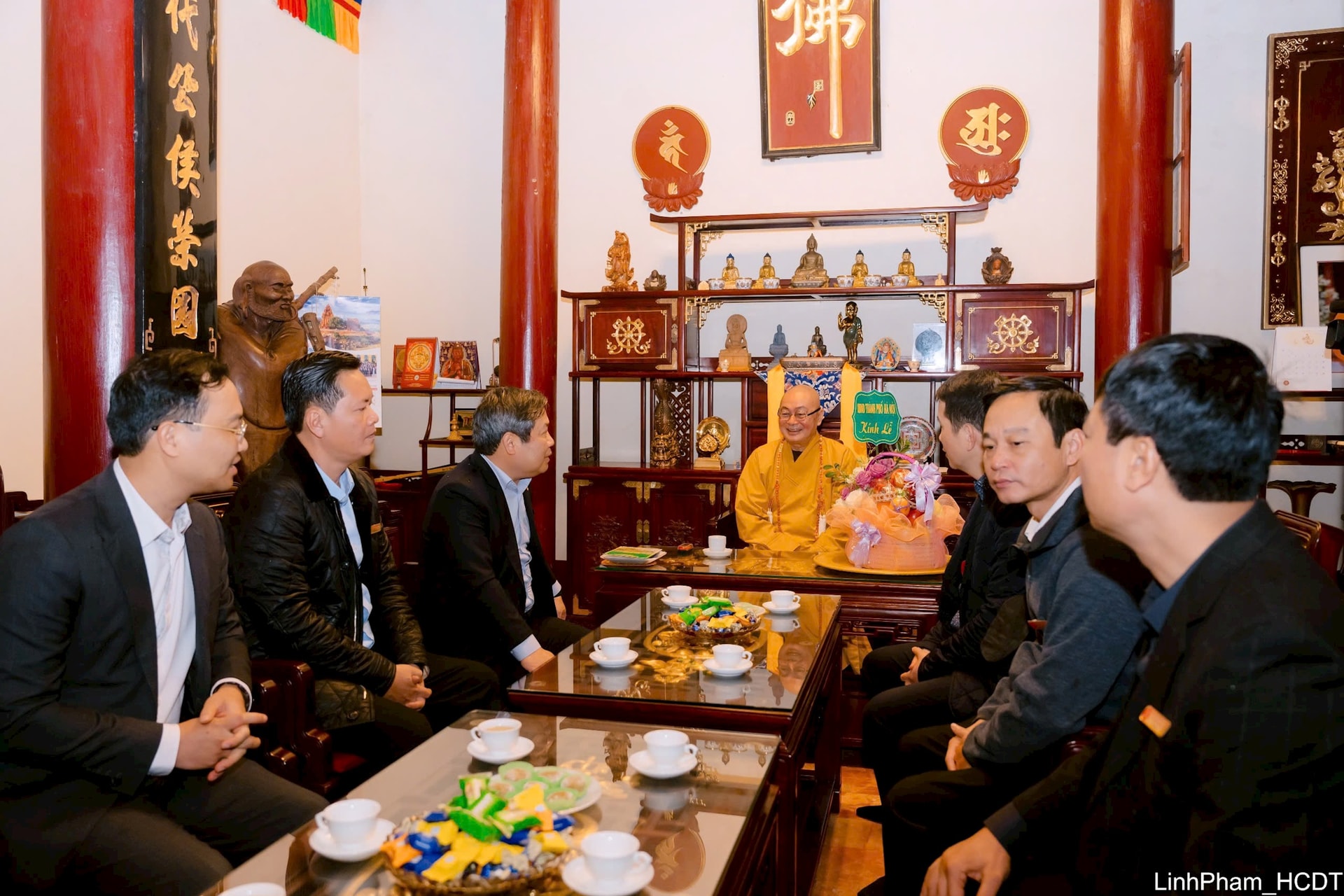 Chủ tịch UBND TP Hà Nội Vũ Đại Thắng kiểm tra công tác tổ chức lễ hội chùa Hương- Ảnh 7.