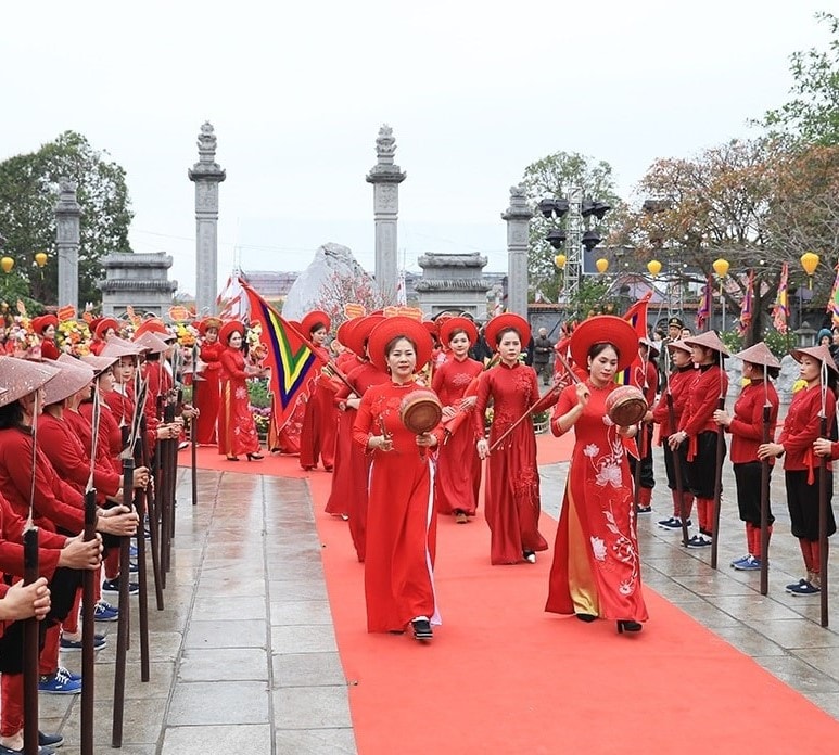 Đặc sắc Lễ hội đền Hai Bà Trưng đầu xuân- Ảnh 5.