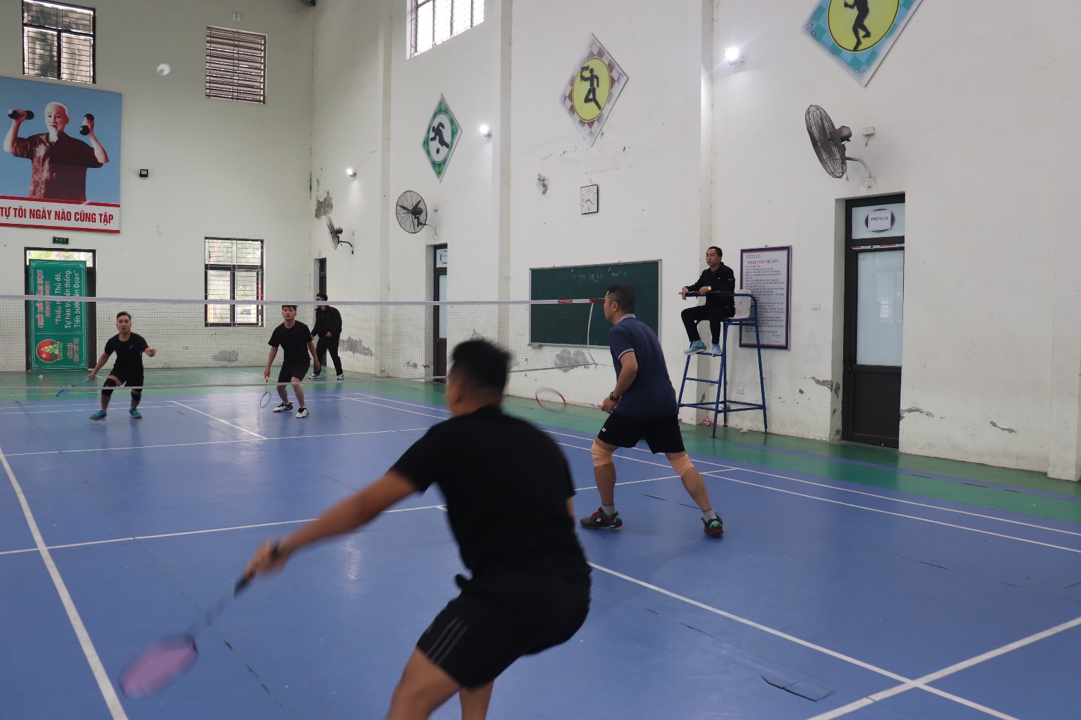 Xã Thuận An từng bừng Giải Bóng chuyền hơi, cầu lông chào Xuân Bính Ngọ 2026- Ảnh 8.