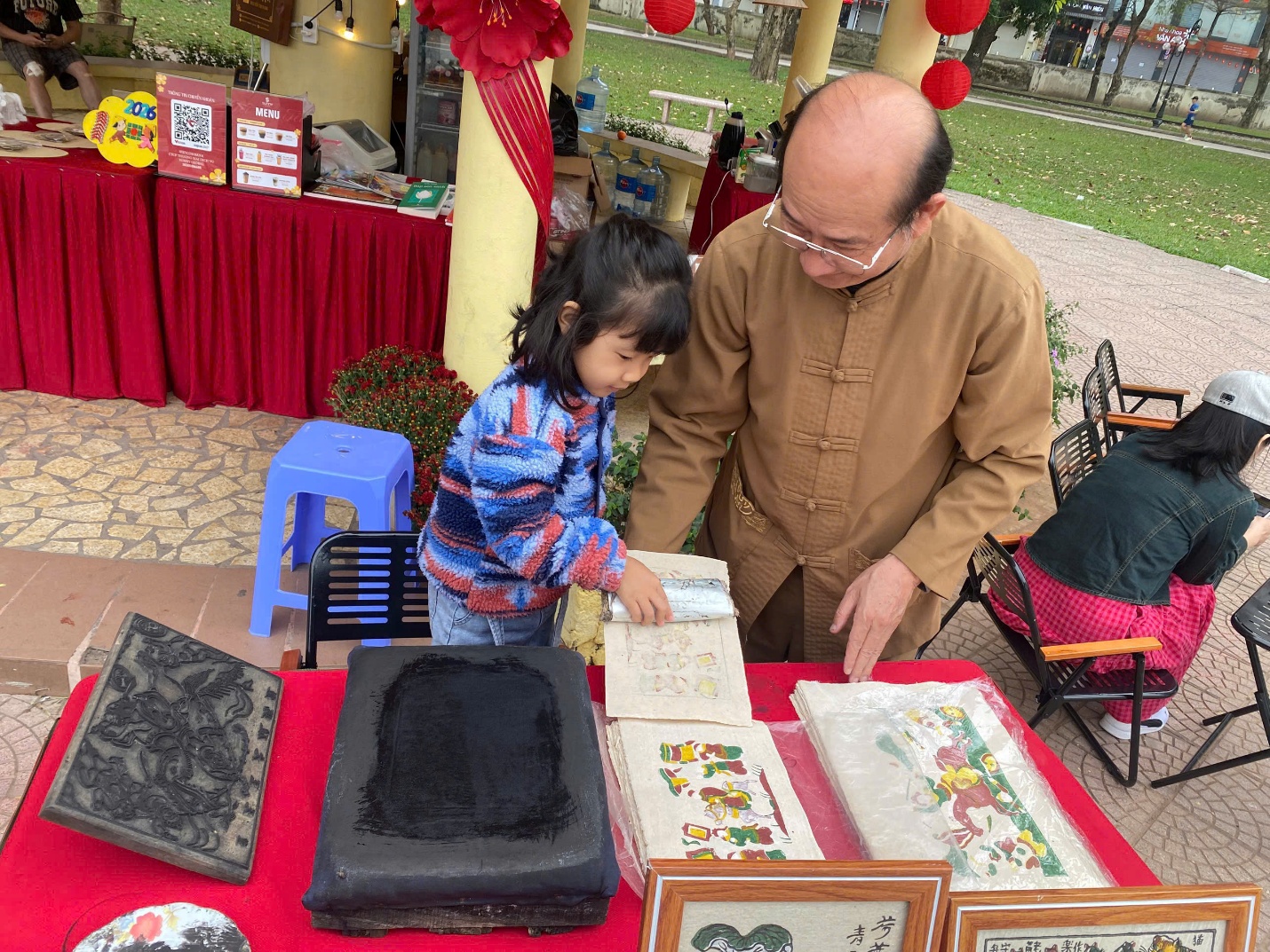 "Khu Trải nghiệm Tết Việt" tại Công viên Thống Nhất- Ảnh 2.