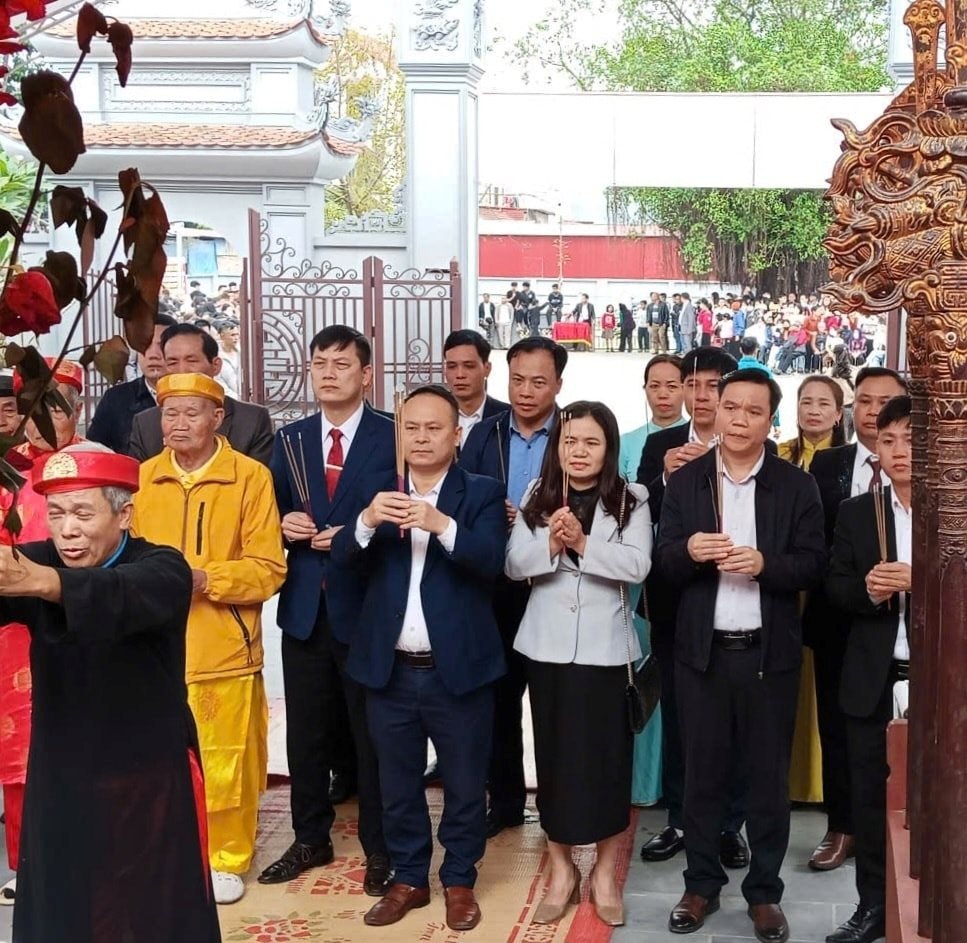 Xã Đa Phúc long trọng tổ chức Lễ hội truyền thống đền Bà- Ảnh 1.